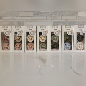 Bibs pacifiers (1 box)